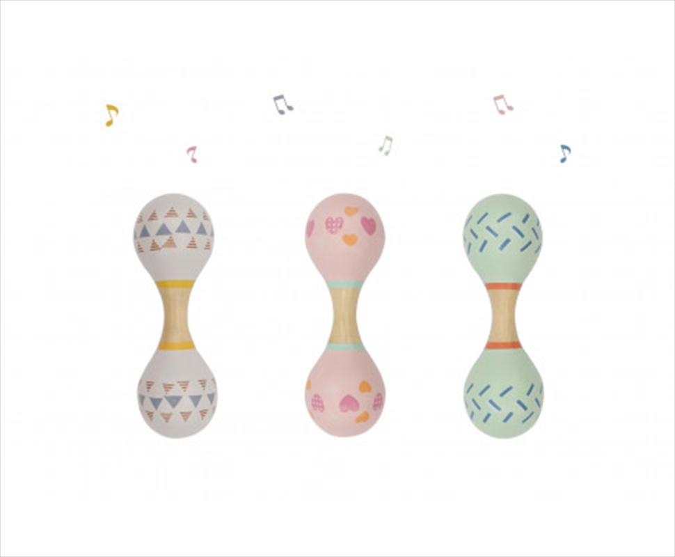 Maraca Rattle Double Ended/Product Detail/Toys