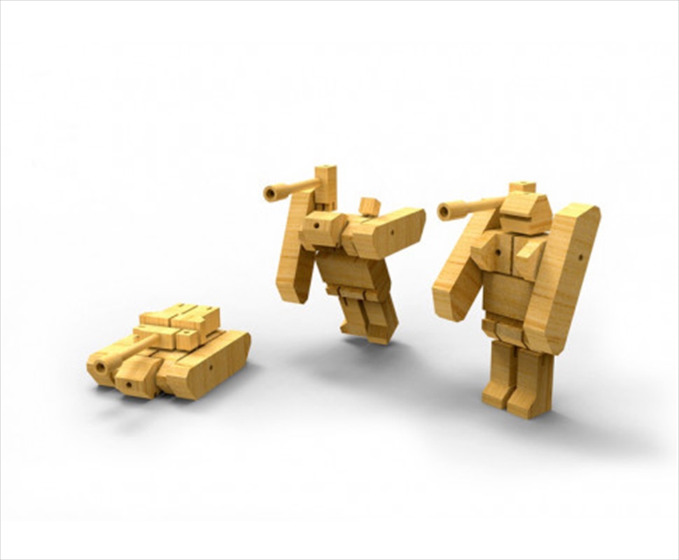 Wooden Transformer: Tank/Product Detail/Toys