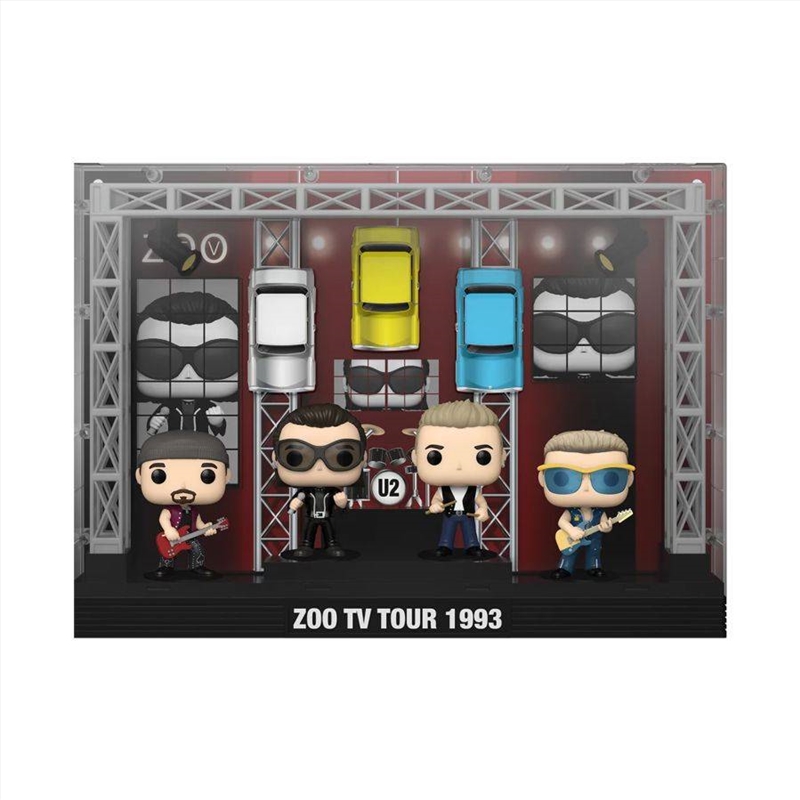 U2 - Zoo TV 1993 Tour US Exclusive Pop! Moment Deluxe [RS]/Product Detail/Pop Vinyl Moments