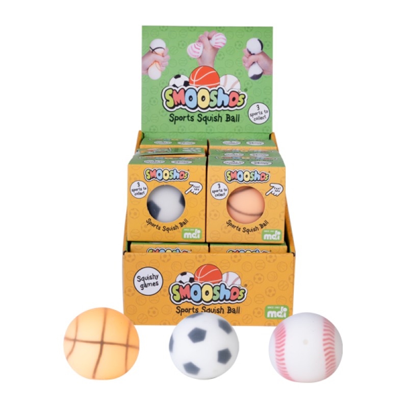 Smooshos Squishy Sports Ball  (SENT AT RANDOM)/Product Detail/Stress & Squishy