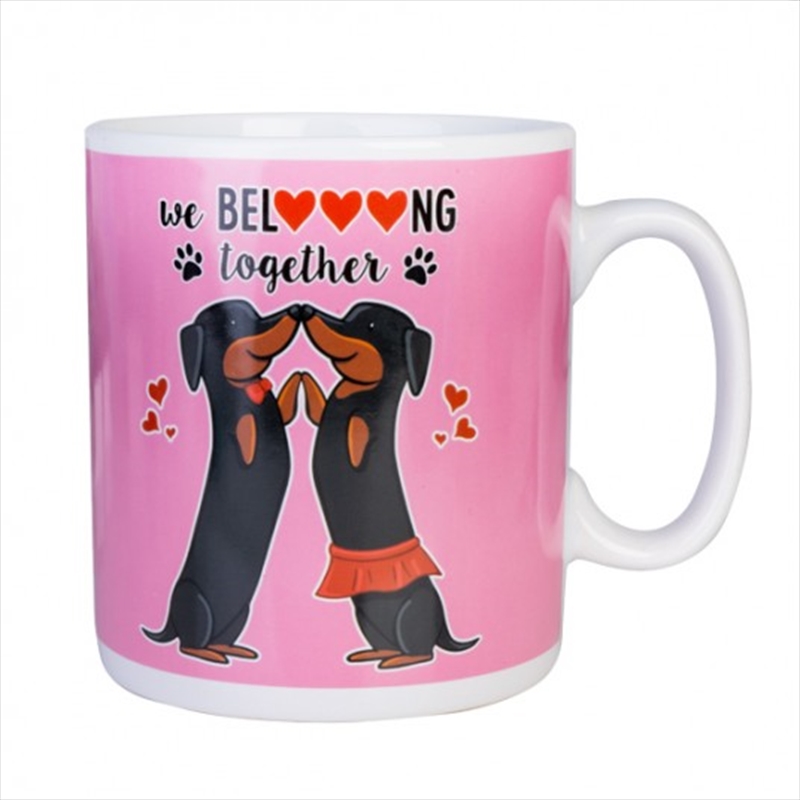 Dachshund Valentine Giant Mug/Product Detail/Mugs