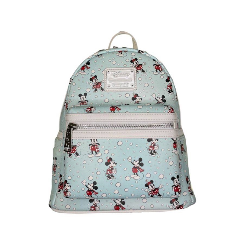 Loungefly Disney - Minnie & Mickey Snow US Exclusive Mini Backpack [RS]/Product Detail/Bags