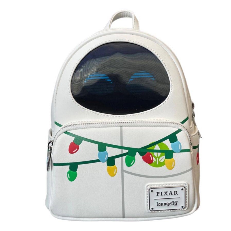 Loungefly Wall-E - Eve Xmas Lights US Exclusive Mini Backpack [RS]/Product Detail/Bags