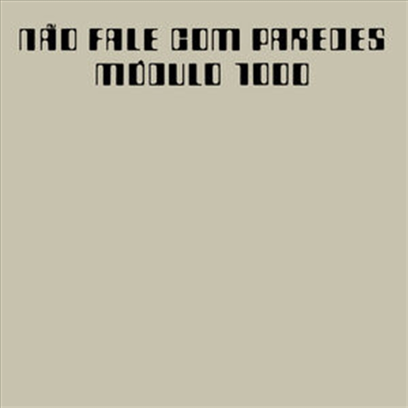 Nao Fale Com Parades/Product Detail/Rock/Pop