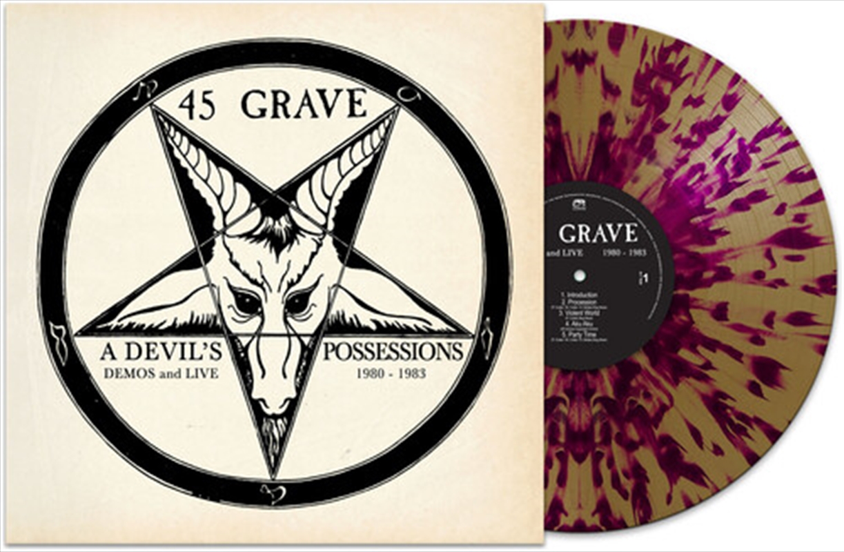 A Devils Possessions: Demos & Live 1980-1983 - Gold/Purple Splatter/Product Detail/Rock/Pop