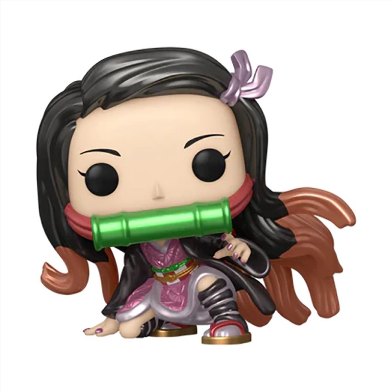 Demon Slayer - Nezuko Kamado Metallic US Exclusive Pop! Vinyl [RS]/Product Detail/TV