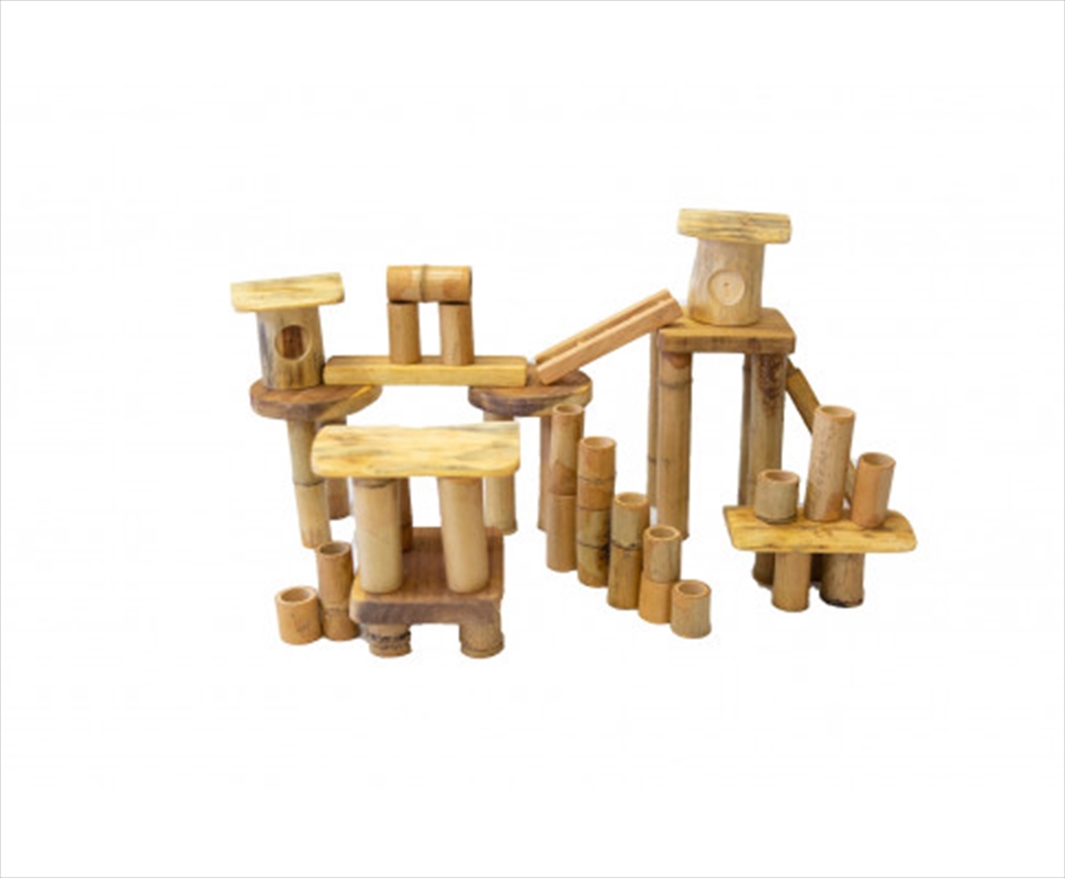 Bamboo Building Set 50 Pcs/Product Detail/Building Sets & Blocks