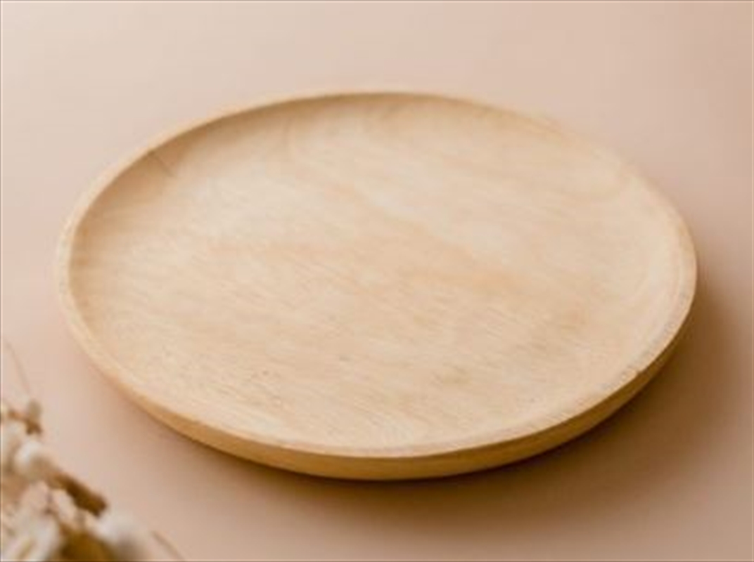 8 Inch Wooden Plate/Product Detail/Diningware