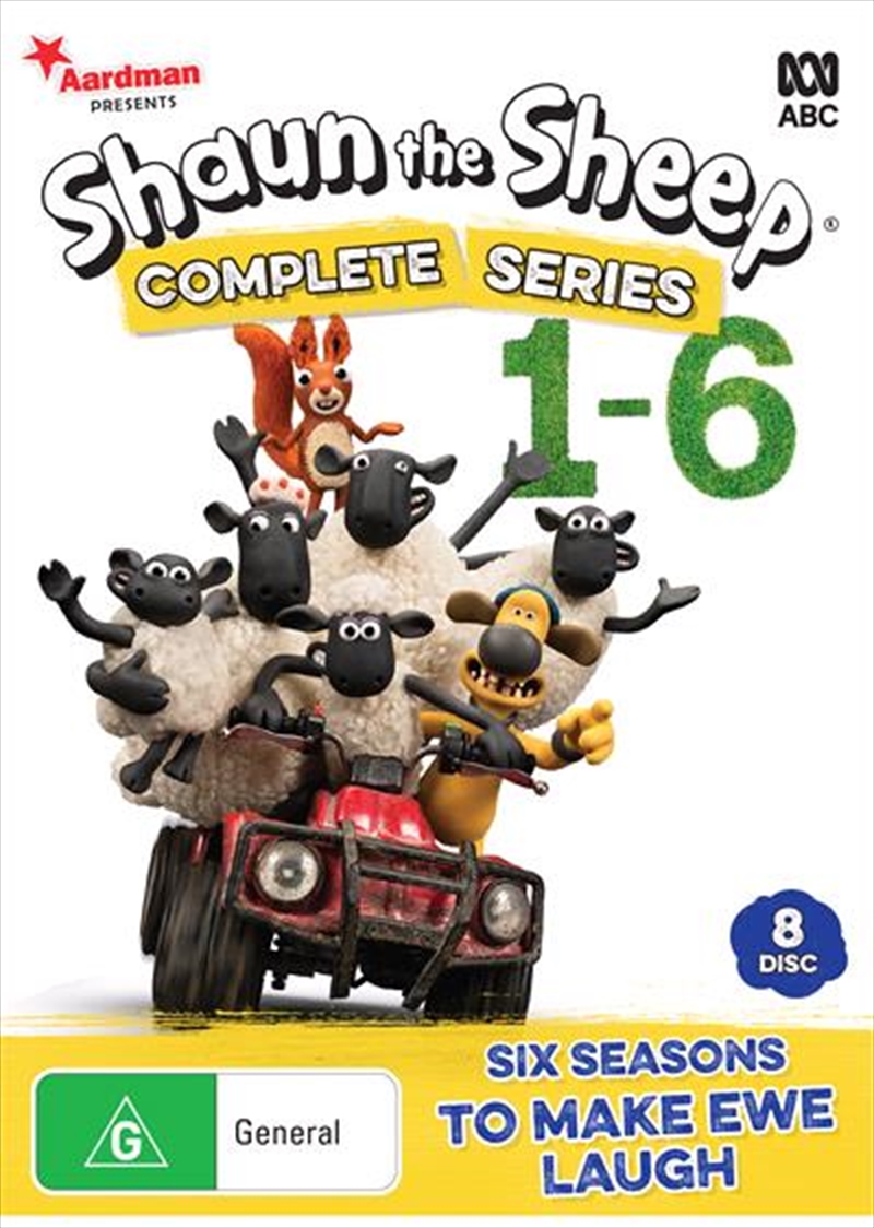 Shaun The Sheep Season 1 6 DVD