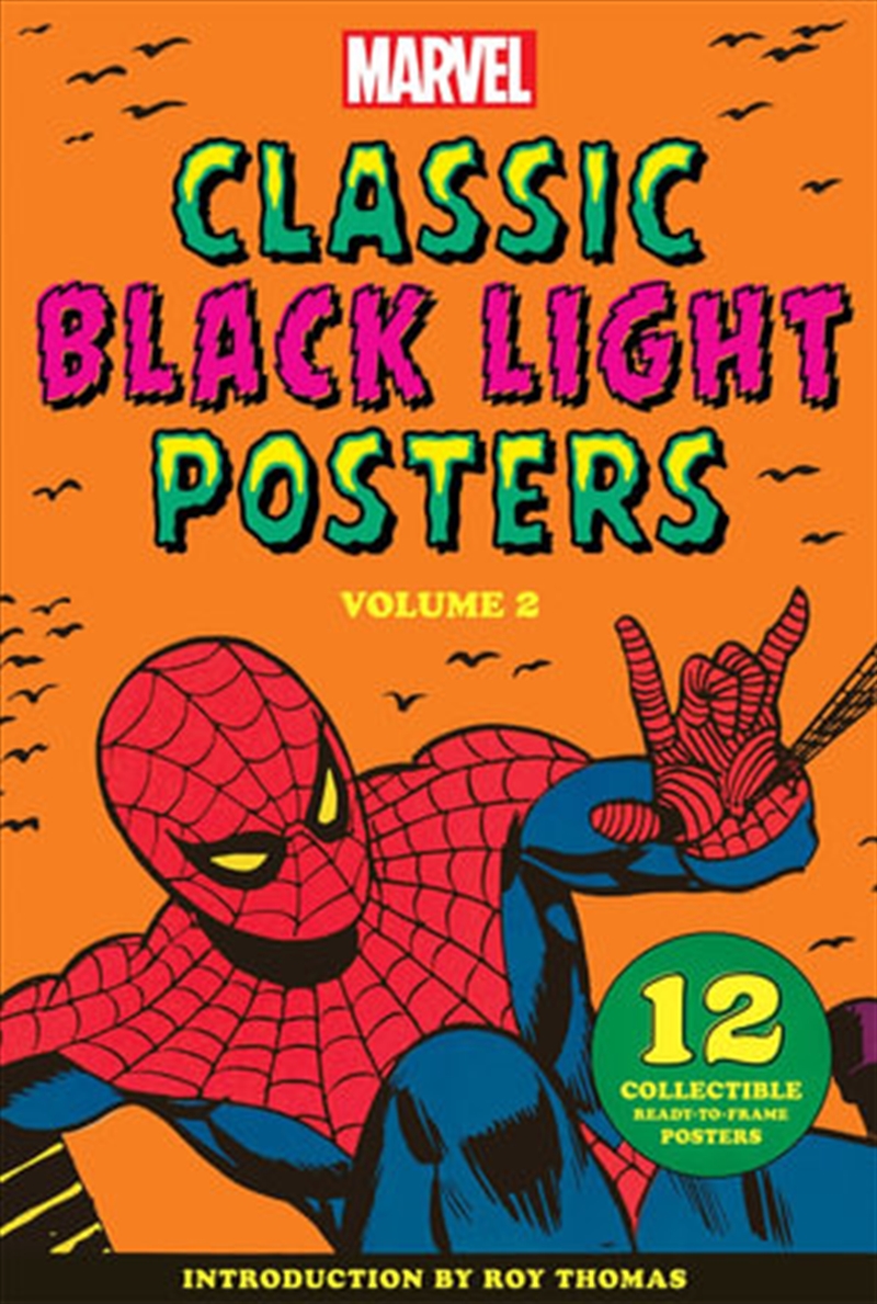 Marvel Classic Black Light Collectible Poster Portfolio Volume 2/Product Detail/Arts & Entertainment