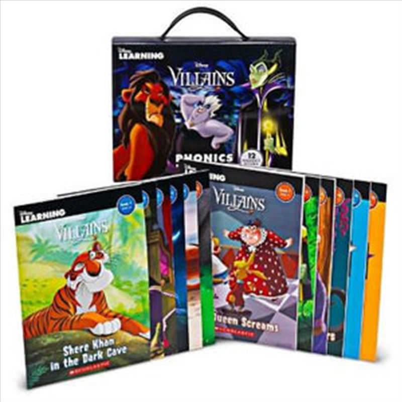 Disney Villains: Phonics Reading/Product Detail/Kids Activity Books