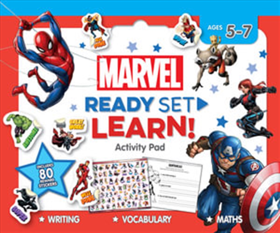 Marvel: Ready Set Learn Activity/Product Detail/Kids Activity Books