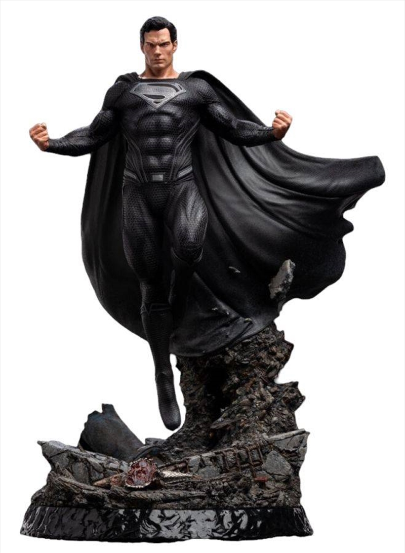 Zack Snyder's Justice League (2021) - Superman Black Suit 1:4 Scale Statue/Product Detail/Statues