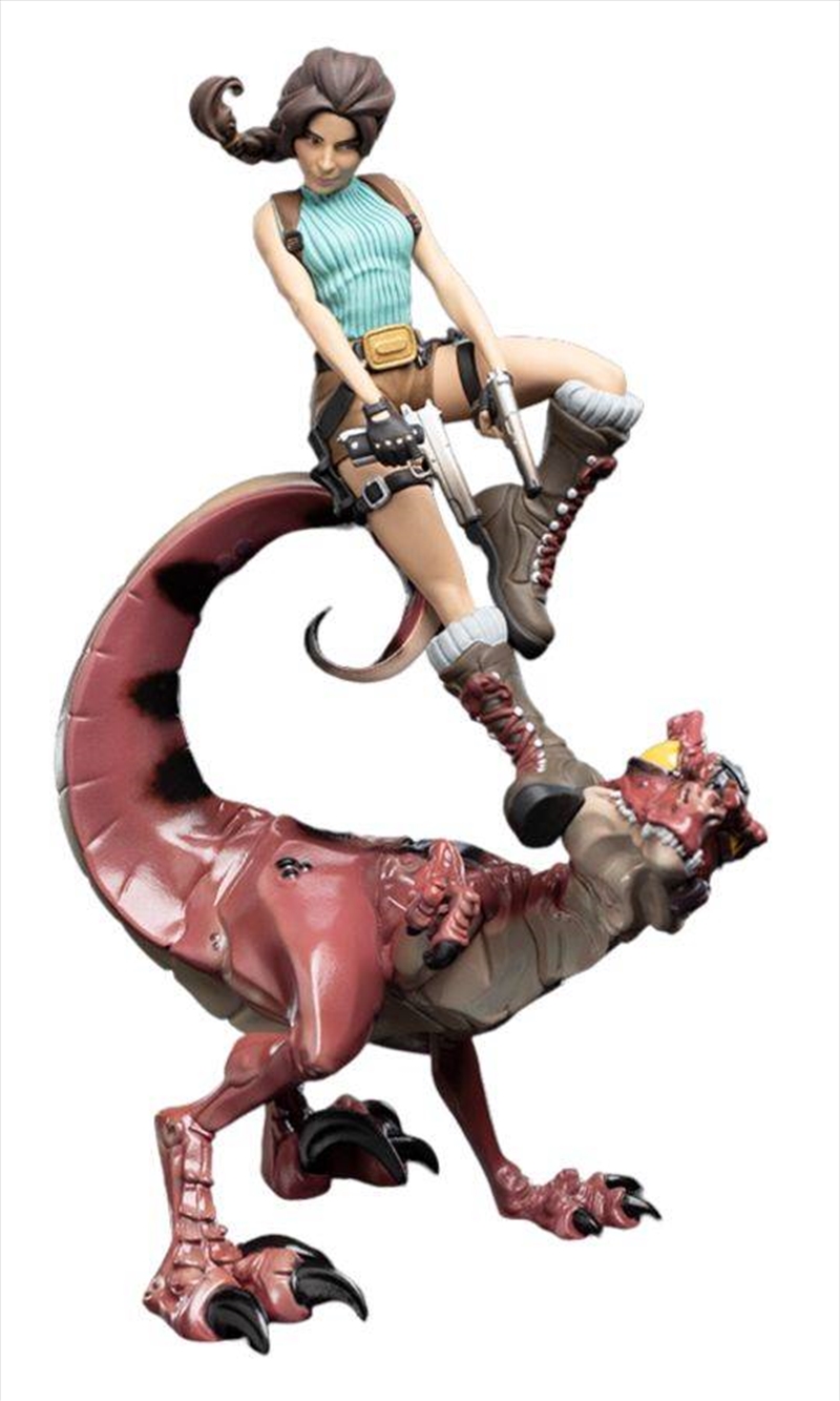 Tomb Raider - Lara & Raptor Mini Epics Vinyl Figure/Product Detail/Figurines