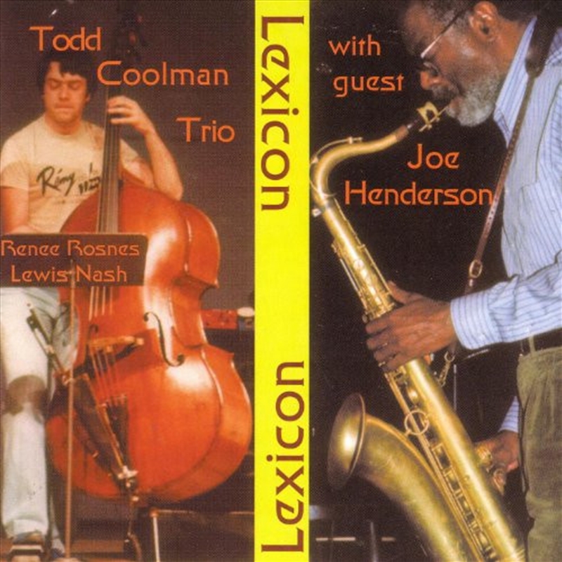 Todd Coolman With Joe Henderso/Product Detail/Jazz