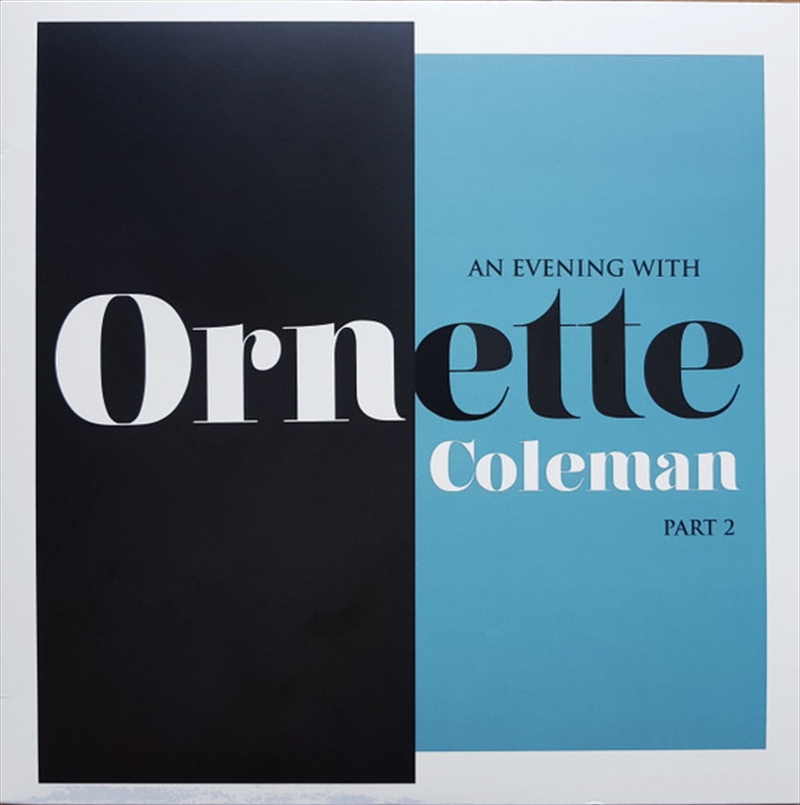 An Evening With Ornette Colema/Product Detail/Jazz