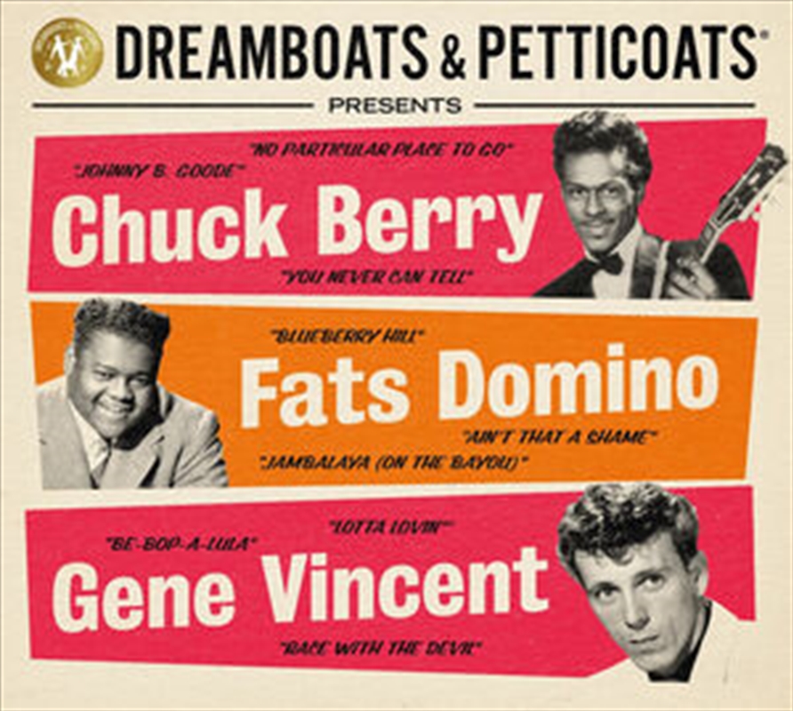 Presents Chuck Berry / Fats Domino / Gene Vincent/Product Detail/Rock/Pop