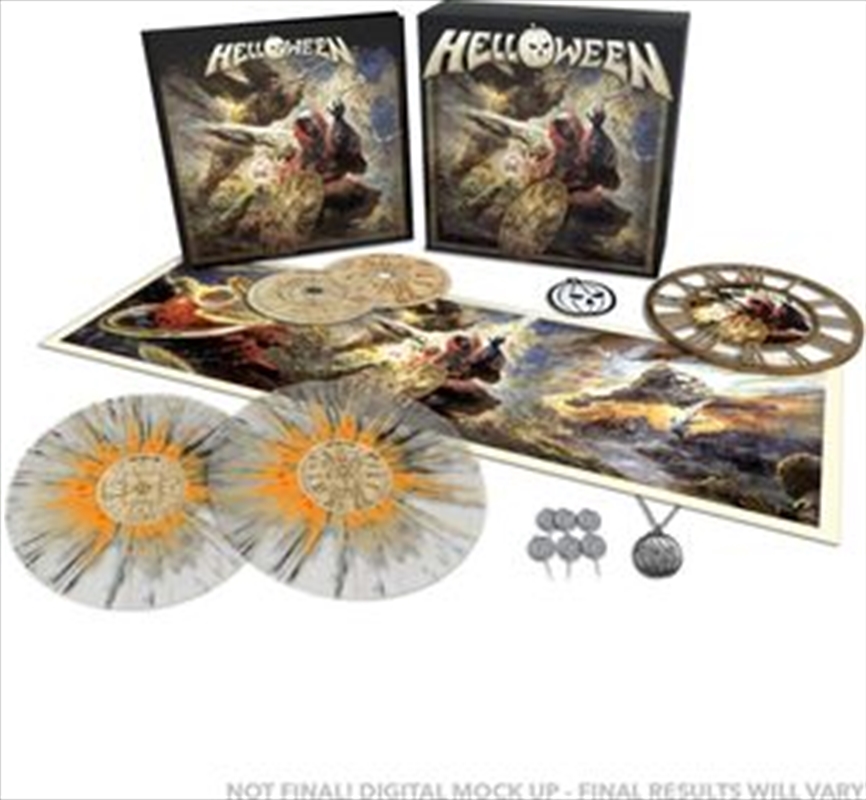 Helloween - Orange & Black Splatter/Product Detail/Rock/Pop