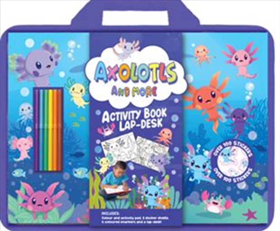 Axolotls and More Activity Book Lap Desk/Product Detail/Kids Activity Books