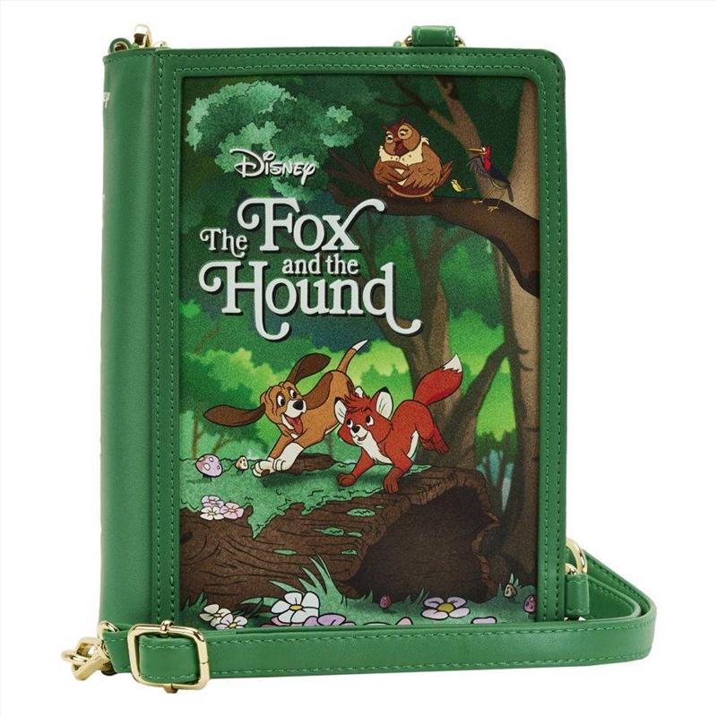 Loungefly Fox & the Hound - Classic Book Convertible Crossbody/Product Detail/Bags