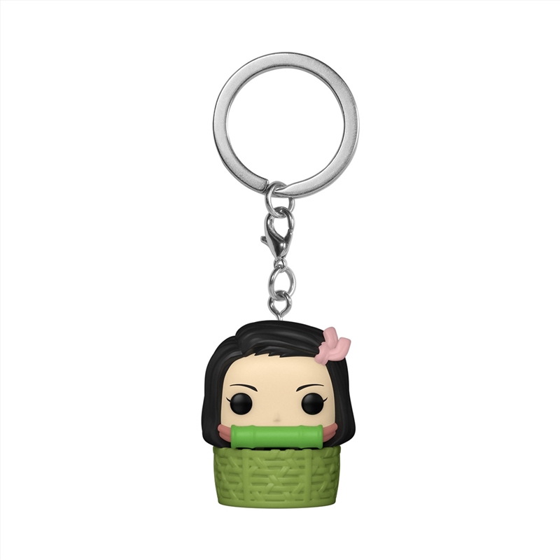 Demon Slayer - Nezuko'n Basket Pop! Keychain RS/Product Detail/Pop Vinyl Keychains