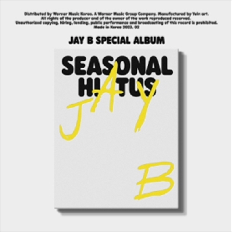 Special Album - Seasonal Hiatus/Product Detail/World