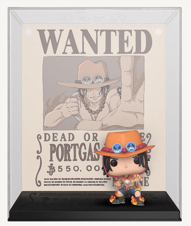 One Piece - Ace Wanted Pop! Cover RS/Product Detail/Pop Covers & Albums