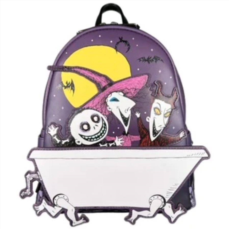 Loungefly Nightmare Before Christmas - Lock, Shock and Barrel Bathtub US Exclusive Backpack [RS]/Product Detail/Bags