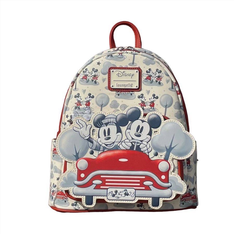 Loungefly Disney - Mickey & Minnie Springtime Car US Exclusive Mini Backpack [RS]/Product Detail/Bags