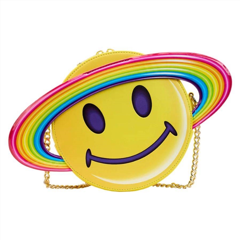 Loungefly Lisa Frank - Yellow Rainbow Ring Saturn Crossbody/Product Detail/Bags