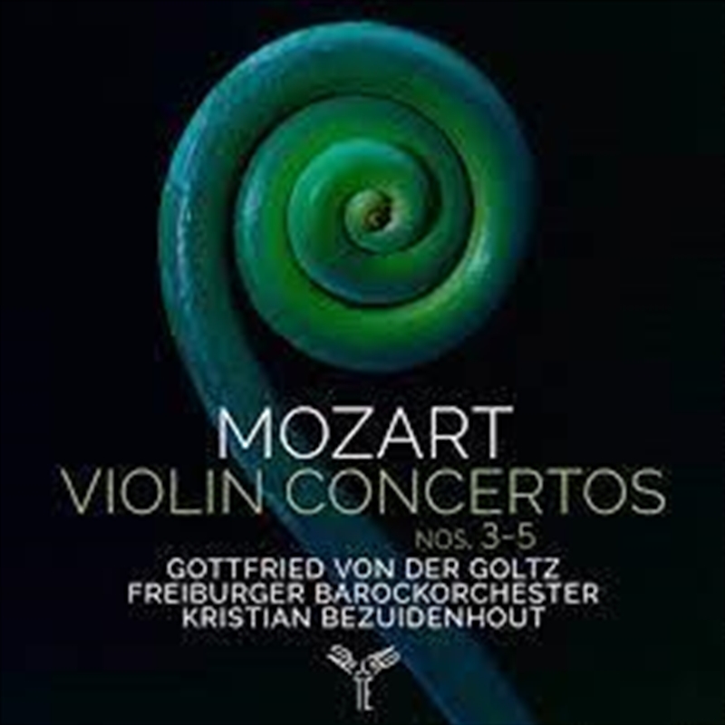 Buy Mozart Violin Concertos 3 5 Online Sanity