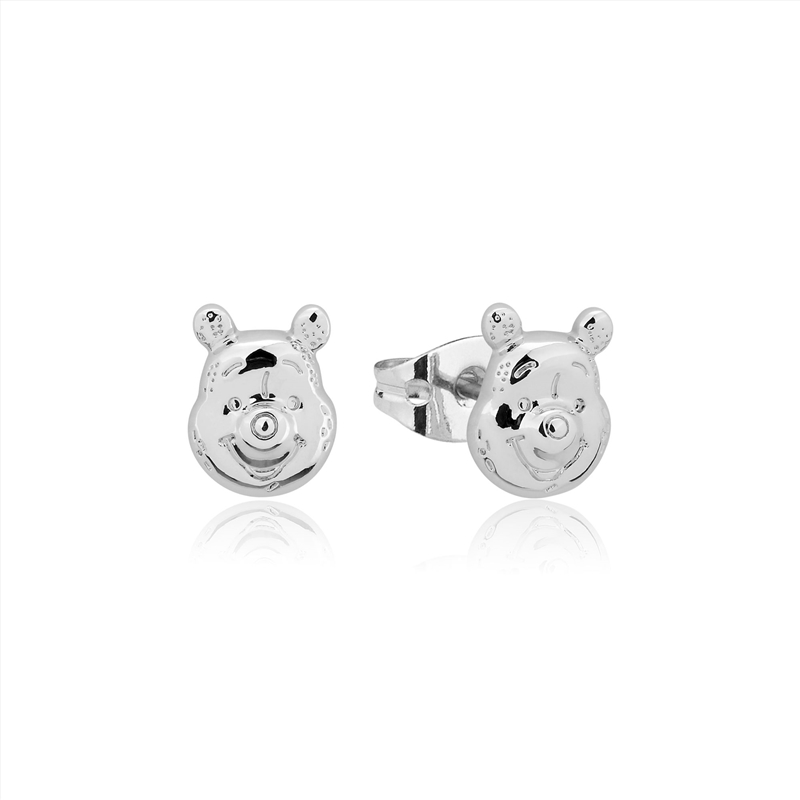 Disney Winnie The Pooh Winnie the Pooh Stud Earrings - Silver/Product Detail/Jewellery