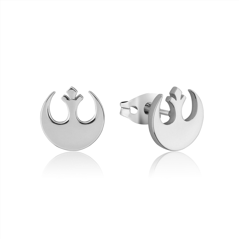 Star Wars Rebel Alliance Stud Earrings - Silver/Product Detail/Jewellery