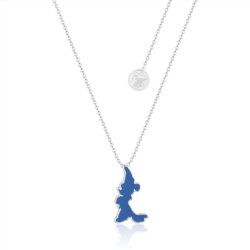 Disney Fantasia Sorcerer's Apprentice Mickey Enamel Silhouette Necklace/Product Detail/Jewellery