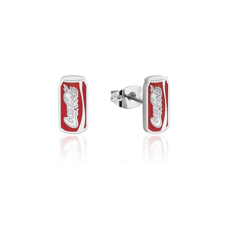 ECC Coca-Cola Can Stud Earrings/Product Detail/Jewellery