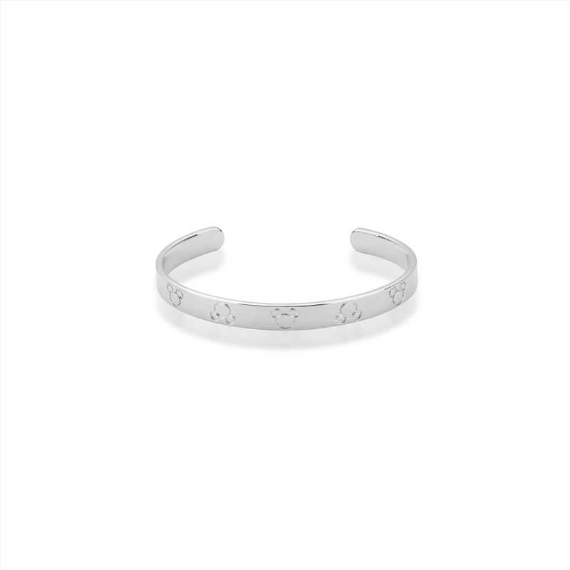 Precious Metal Mickey Mouse Bangle Cuff Bracelet Kids - Silver/Product Detail/Jewellery