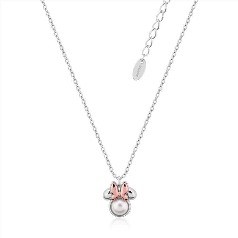 Minnie Mouse Precious Metal Minnie Mouse Pearl Necklace - Silver/Product Detail/Jewellery