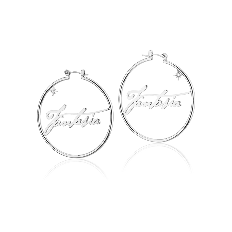 Disney Fantasia Hoop Earrings - Silver/Product Detail/Jewellery