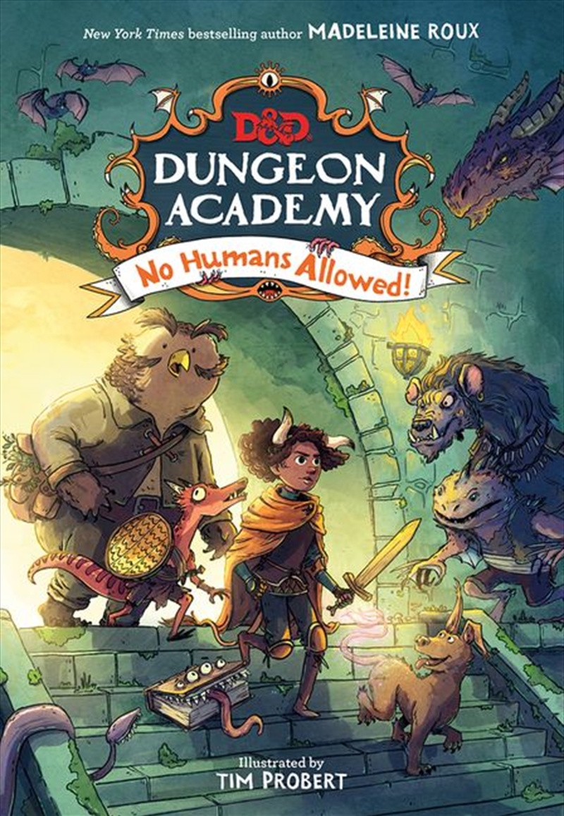 Dungeons And Dragons Dungeon Academy - No Humans Allowed/Product Detail/Childrens Fiction Books