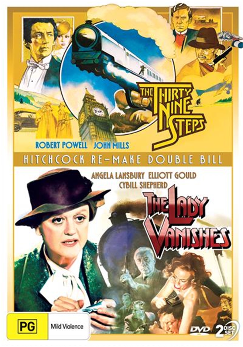 Thirty Nine Steps / The Lady Vanishes  Hitchcock Re-Make Double Bill, The/Product Detail/Thriller