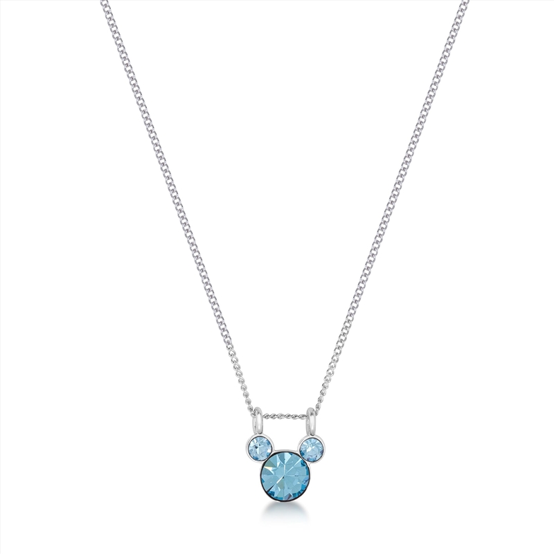 Disney Mickey Mouse ECC Mickey March Birthstone Necklace/Product Detail/Jewellery