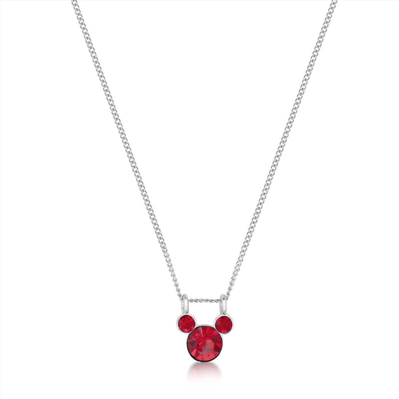 Disney Mickey Mouse ECC Mickey July Birthstone Necklace/Product Detail/Jewellery
