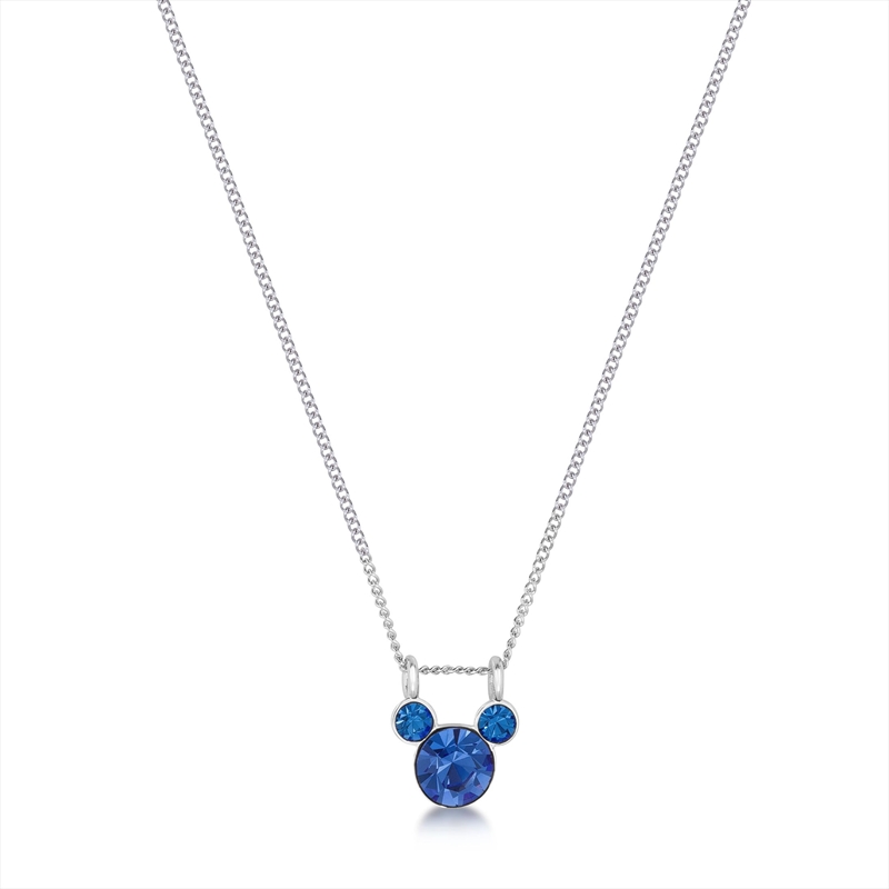 Disney Mickey Mouse ECC Mickey September Birthstone Necklace/Product Detail/Jewellery