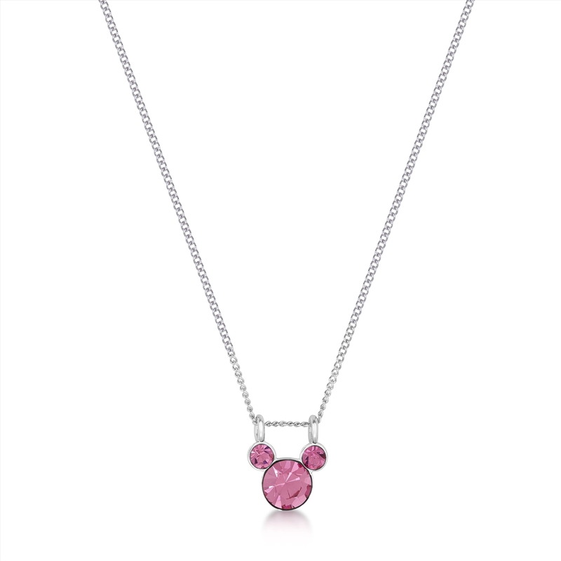 Disney Mickey Mouse ECC Mickey October Birthstone Necklace/Product Detail/Jewellery