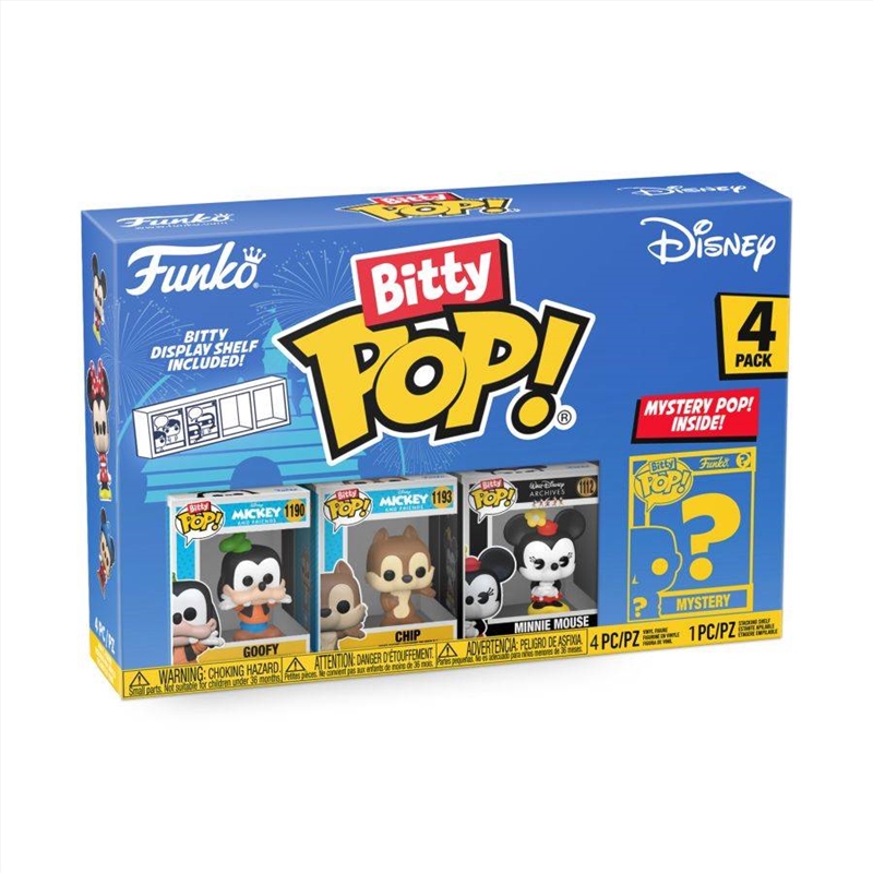 Disney - Goofy & Friends Bitty Pop! 4-Pack/Product Detail/TV