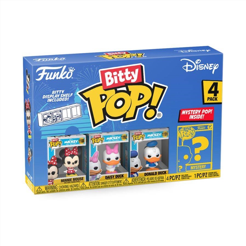 Disney - Minnie & Friends Bitty Pop! 4-Pack/Product Detail/TV