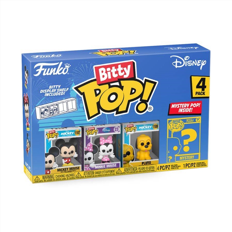 Disney - Mickey & Friends Bitty Pop! 4-Pack/Product Detail/TV