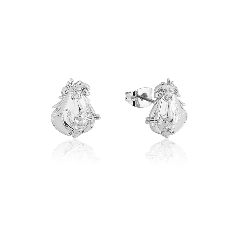 Streets Max the Lion Stud Earrings - Silver/Product Detail/Jewellery