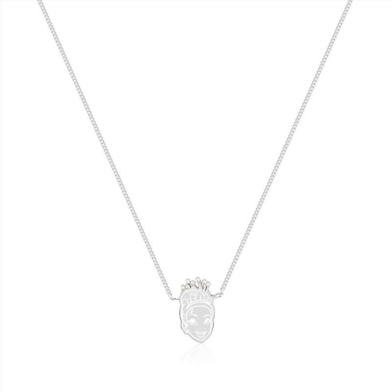 Disney Precious Metal Princess & the Frog Tiana Pearl Necklace - Silver/Product Detail/Jewellery