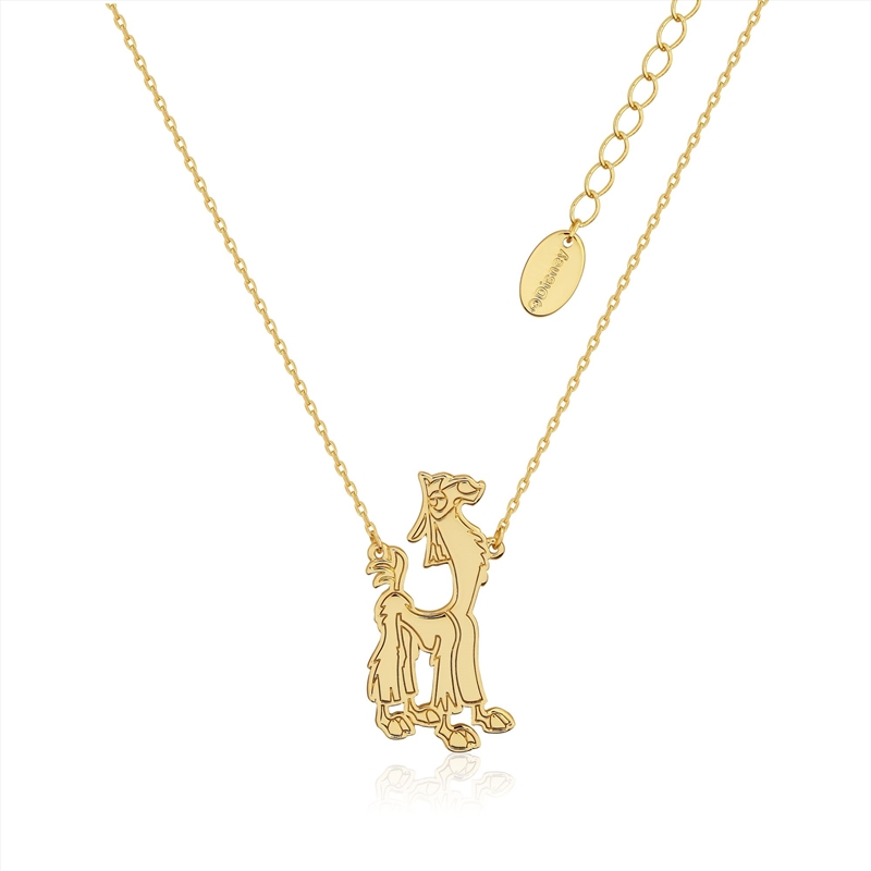 Disney The Emperor's New Groove Kuzco Llama Necklace - Gold/Product Detail/Jewellery